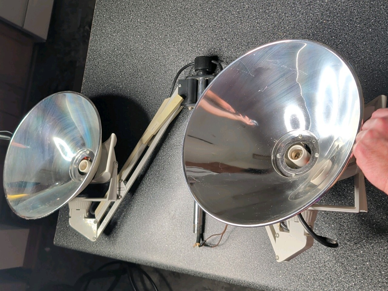 Burton Surgical Light Double Ceiling Mounted Light