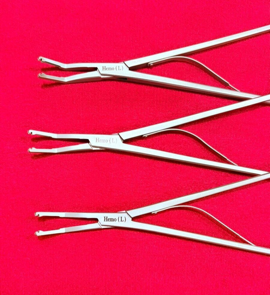 Open Surgery Hem-o-Lok Applier Purple (L Size) Reusable Instruments – 3 nos.