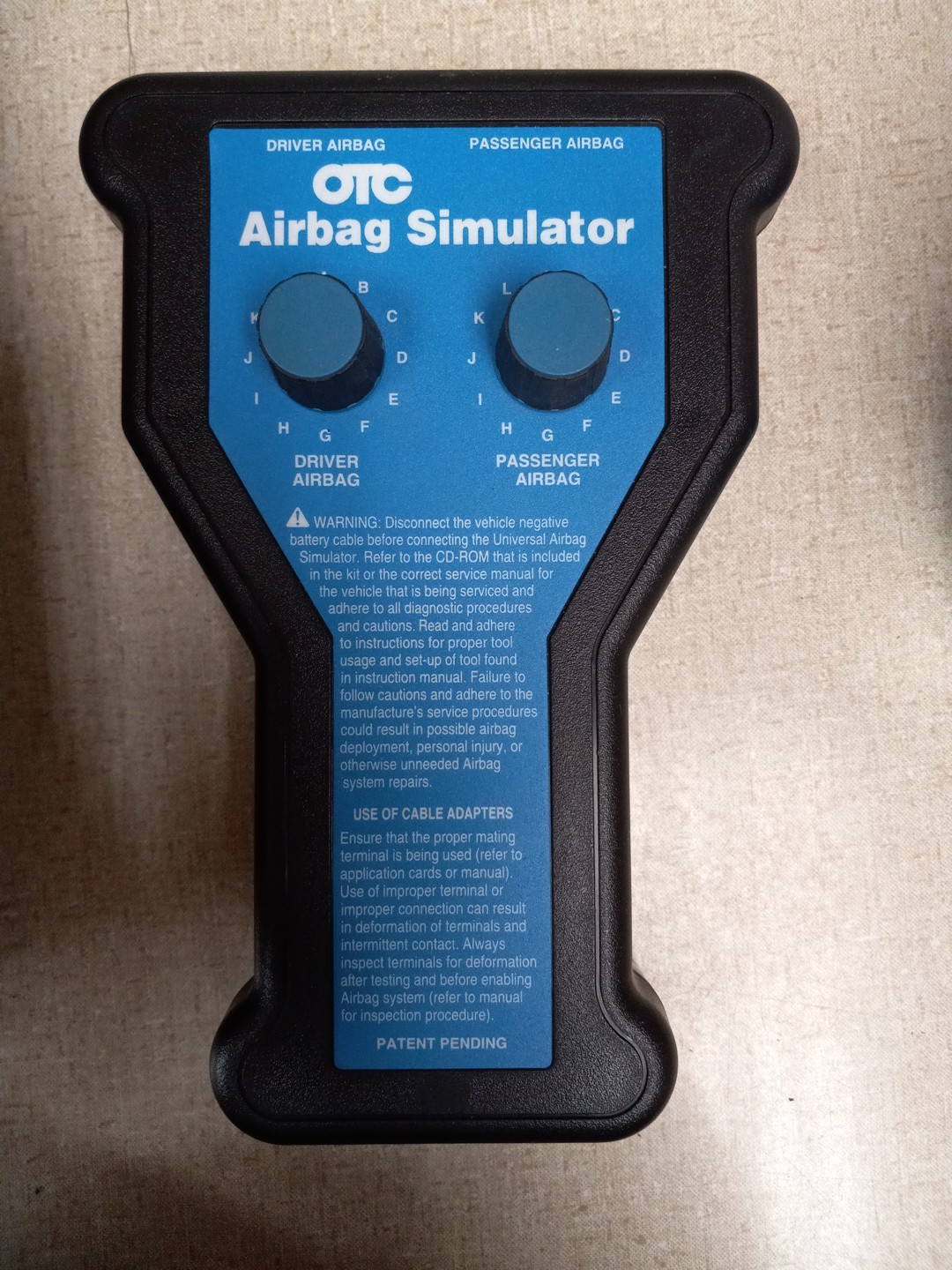 OTC AIRBAG SIMULATOR 3770