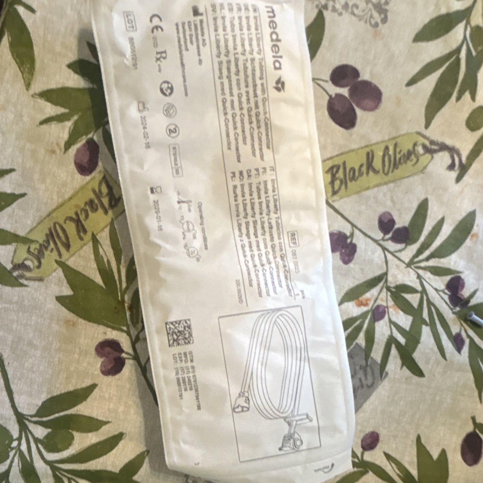 Medela Invia Liberty Tubing 087.0025 for Medical Laboratory General Surgery