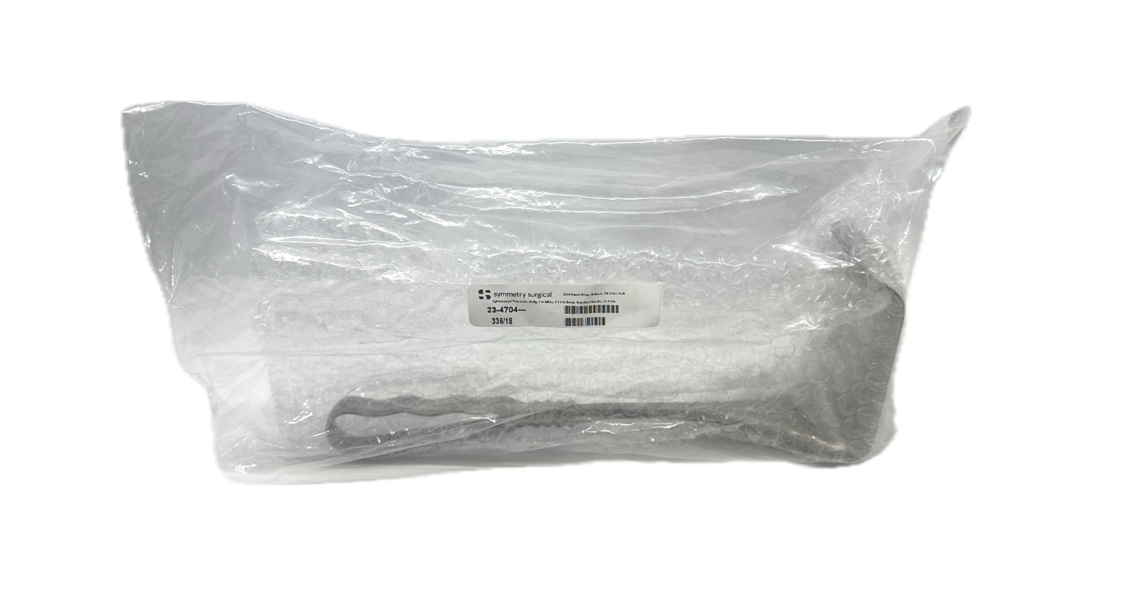 Symmetry 23-4704 Kelly Retractor, 3in Wide x 3.5in Deep, 10-1/4in C1