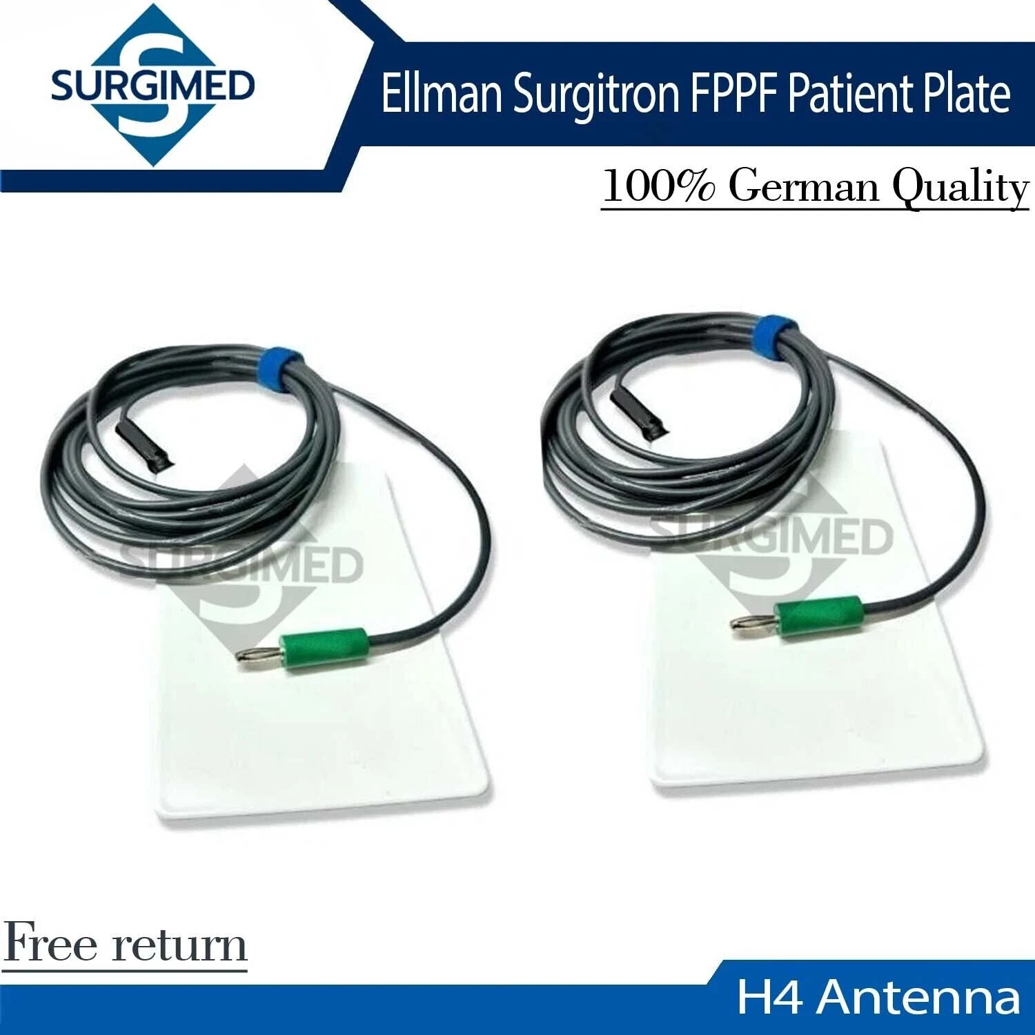 Ellman Surgitron FPPF Patient Plate antenna/ Ellman Surgitron H4 New CE