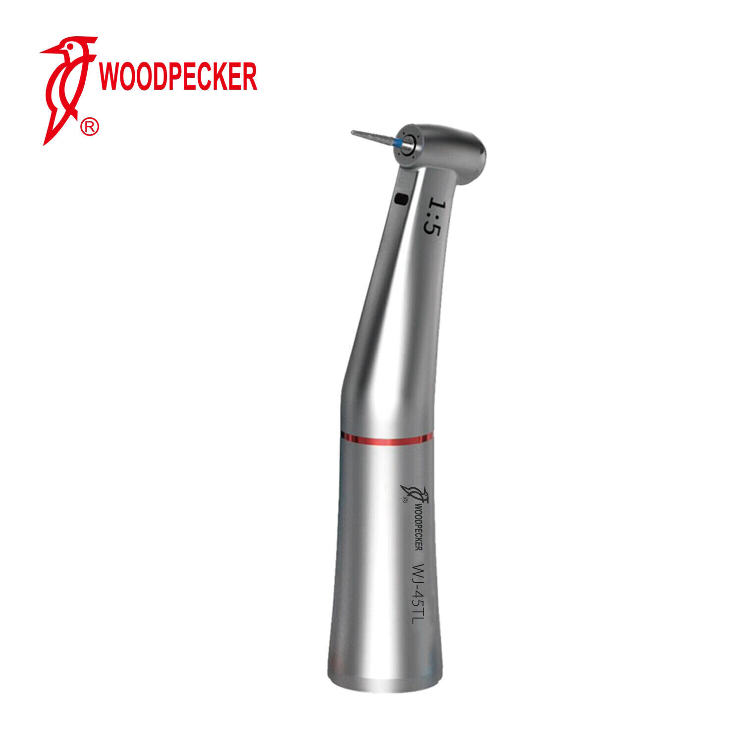 Woodpecker DTE Dental Contra Angle Handpiece WJ-45TL 1:5 Speed-rising to MT2/MT3