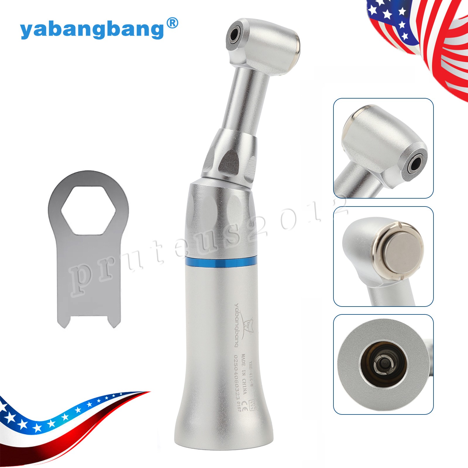 NSK Style Dental Low Slow Speed Handpiece Contra Angle Push Button E-Type FDA CE