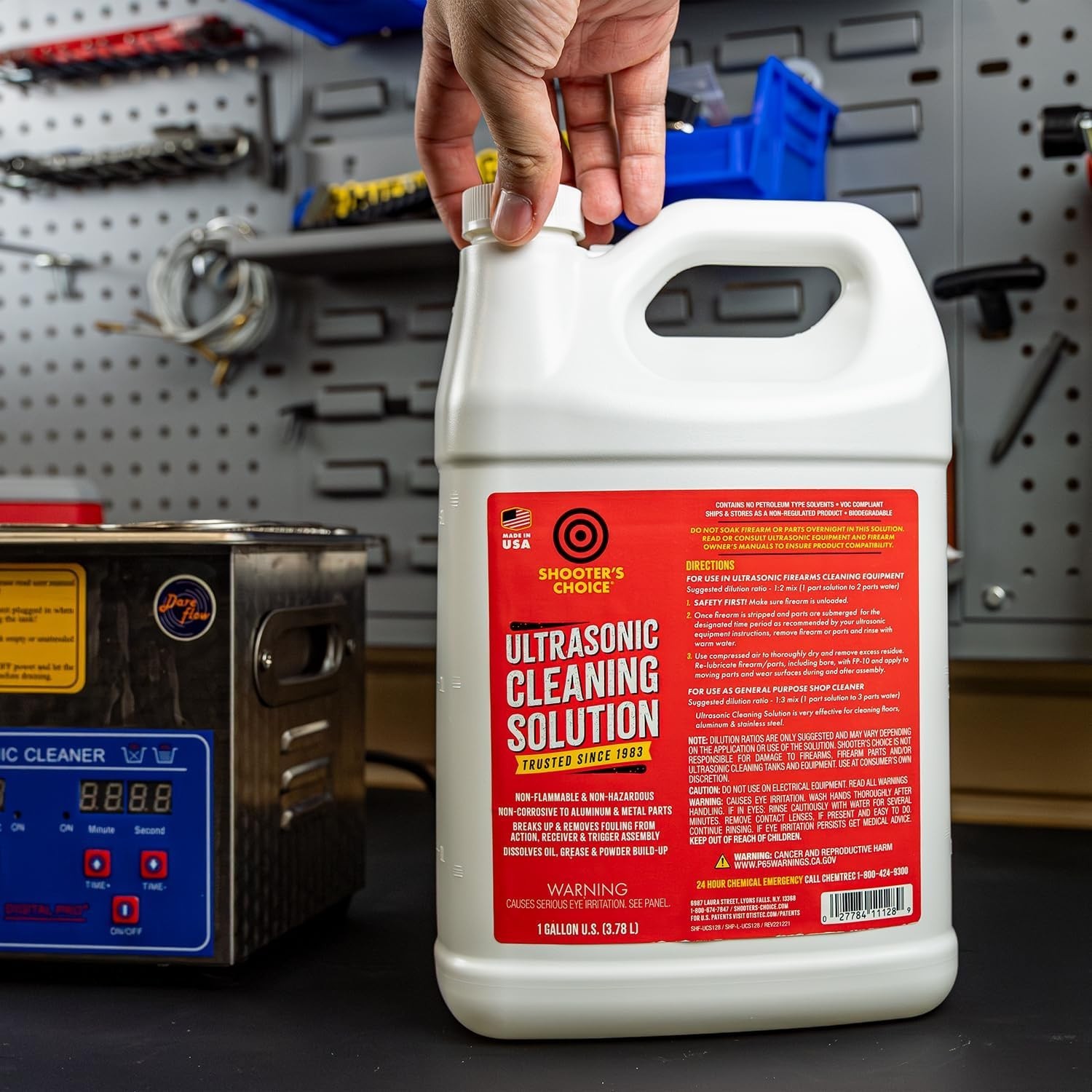 Ultrasonic Cleaning Solution for Firearms – 128 Oz