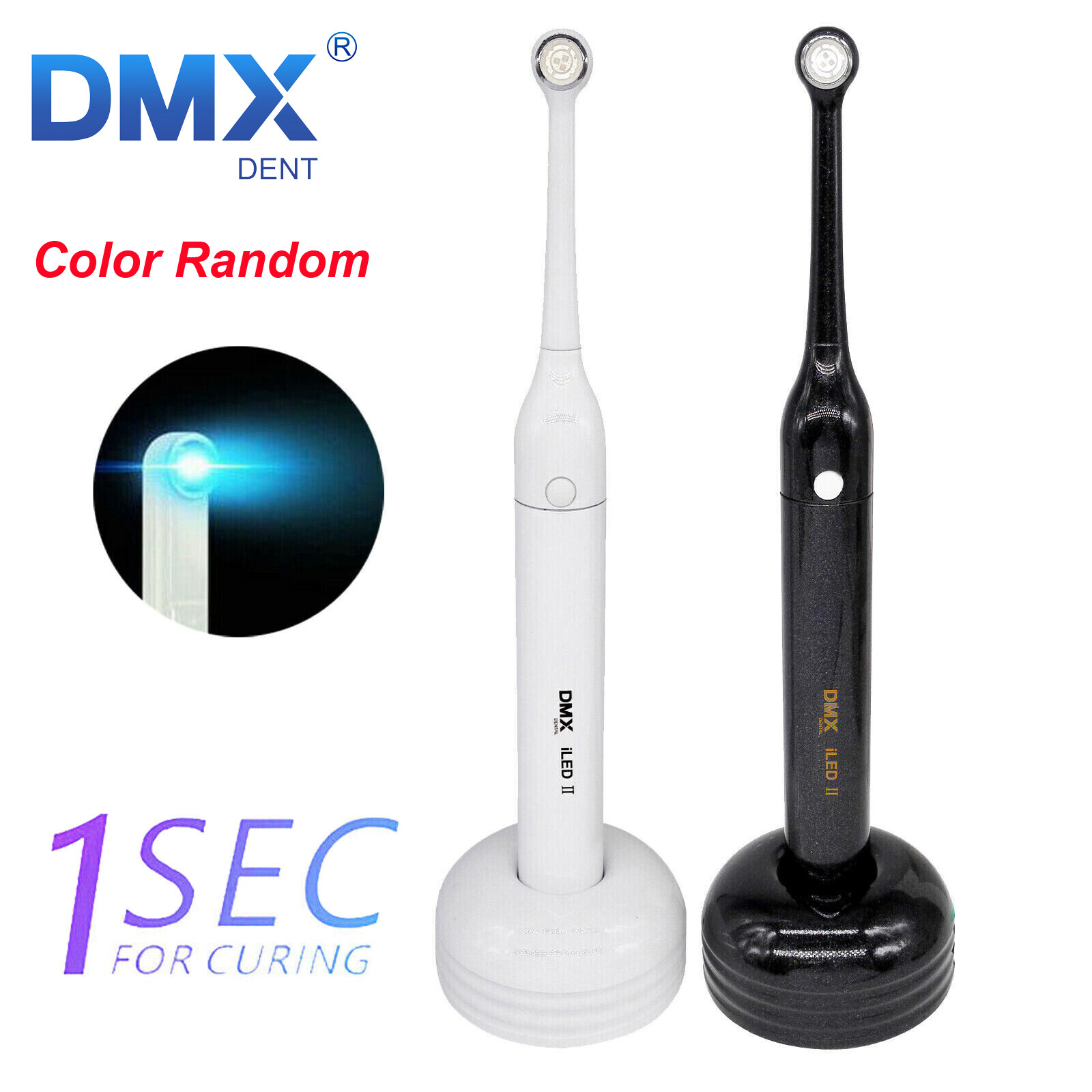 Woodpecker DTE Style DMX iLED Ⅱ Dental Wireless 1S Curing Light Blue LED Lamp