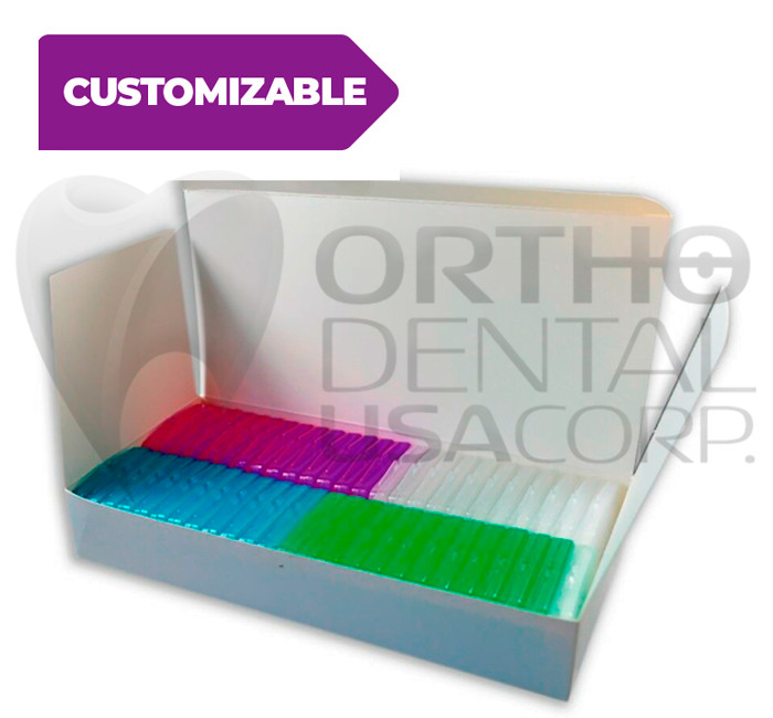 600 pcs Orthodontic Dental Wax for Braces & brackets Mint Flavor assorted