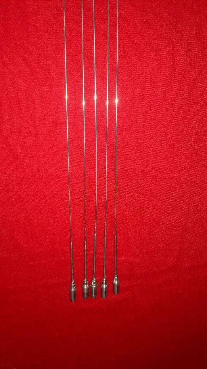 NEW LITHOCLAST PROBE STAINLESS STEEL SET OF 5 and 1 hand Pcs