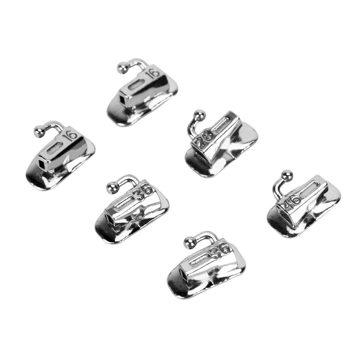 Dental Ortodoncia Tubos bucales Roth/MBT 022 1er Molar Bondable Non-Convertible