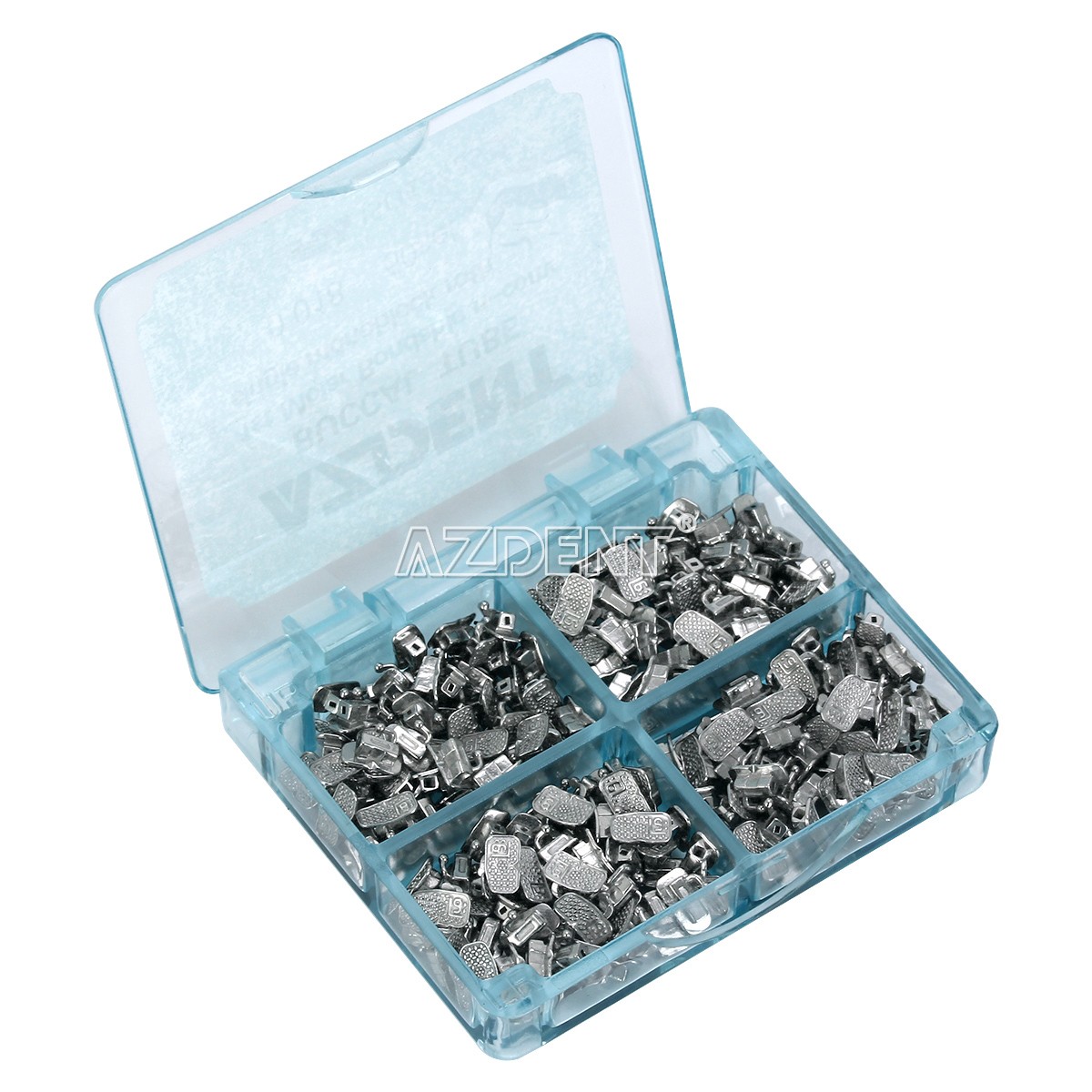 Dental Orthodontic Buccal Tubes 1st /2nd Molar Bondable Roth/MBT Non-Convertible