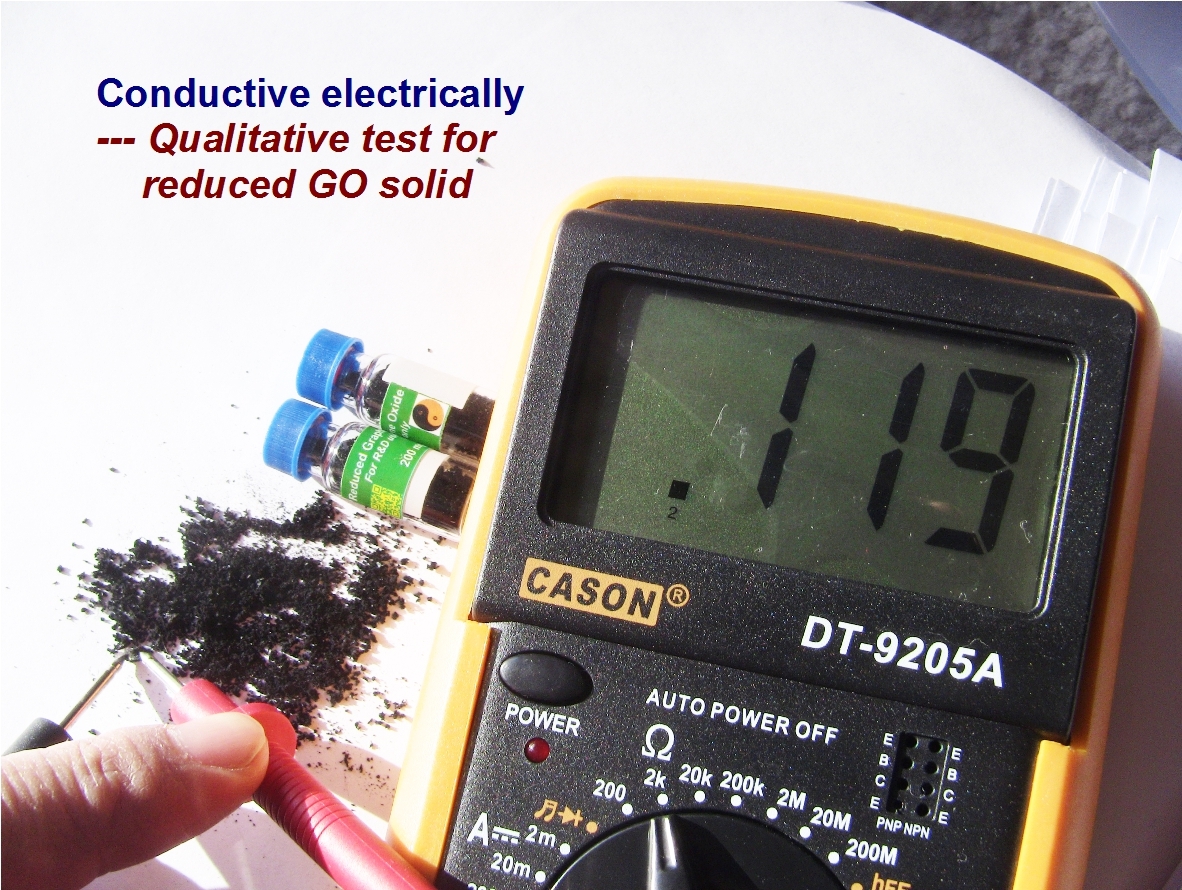 Reduced Graphene Oxide, Solid, 200 mg