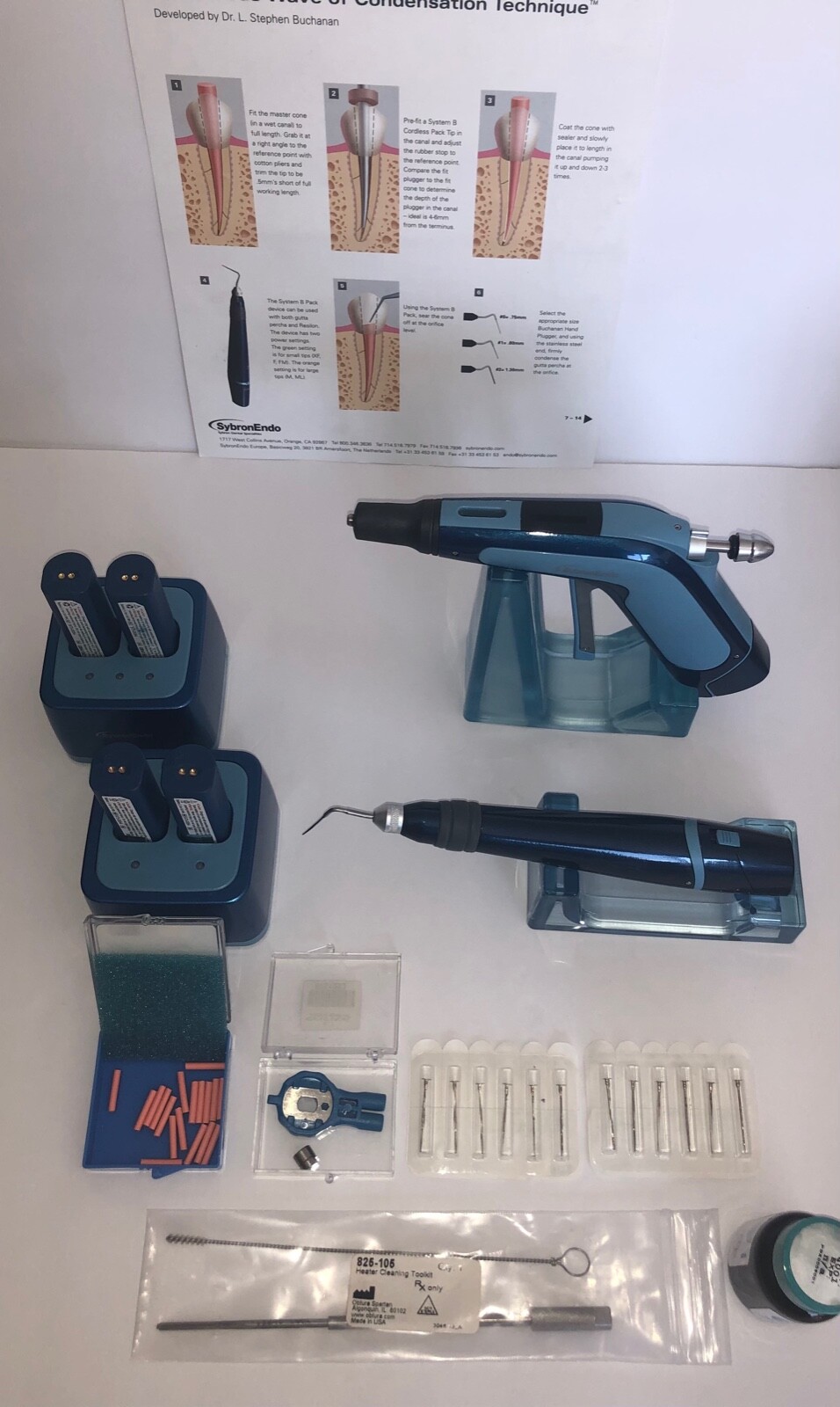 CORDLESS SYSTEM KERR SYBRONENDO SYSTEM B ENDODONTIC OBTURATION SYSTEM 1 Y WARRAN