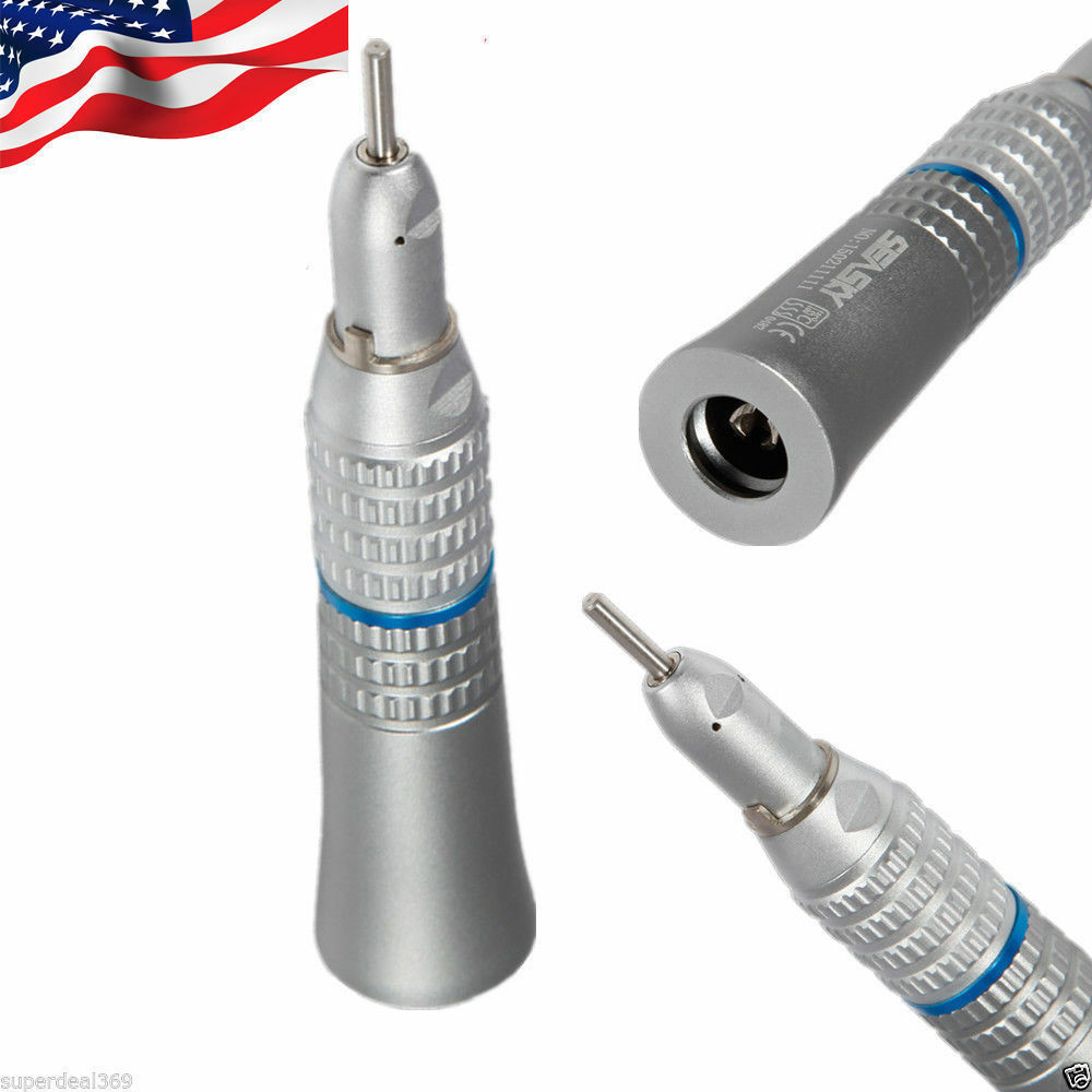 NSK Style Dental Slow Low Speed Handpiece Push /Manual Chuck Contra Angle Motor