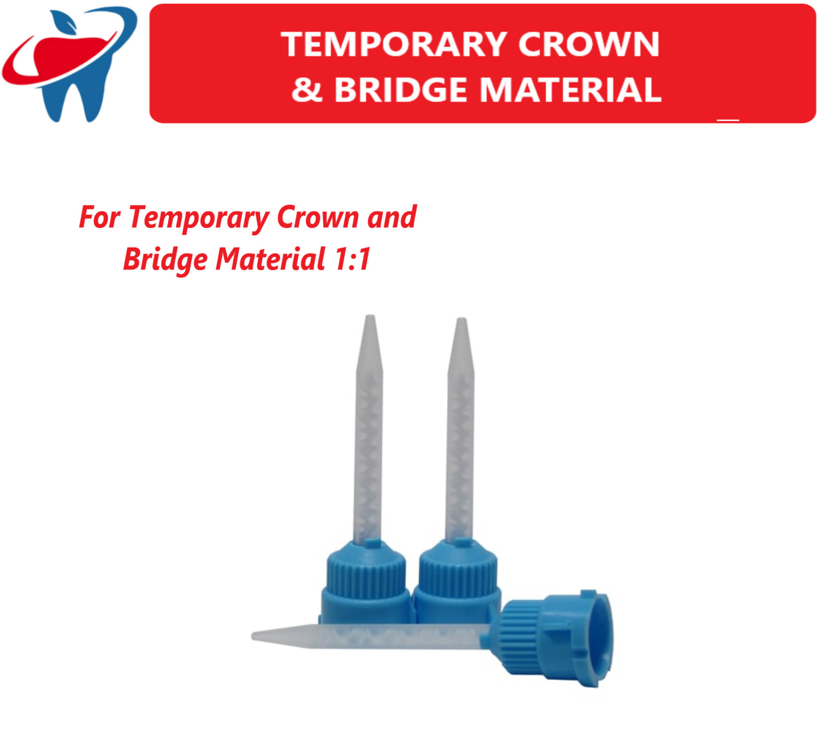Dental DEFEND TEMPORARY CROWN & BRIDGE MATERIAL, Shade A1, A2, A3, B1 50ml 10:1
