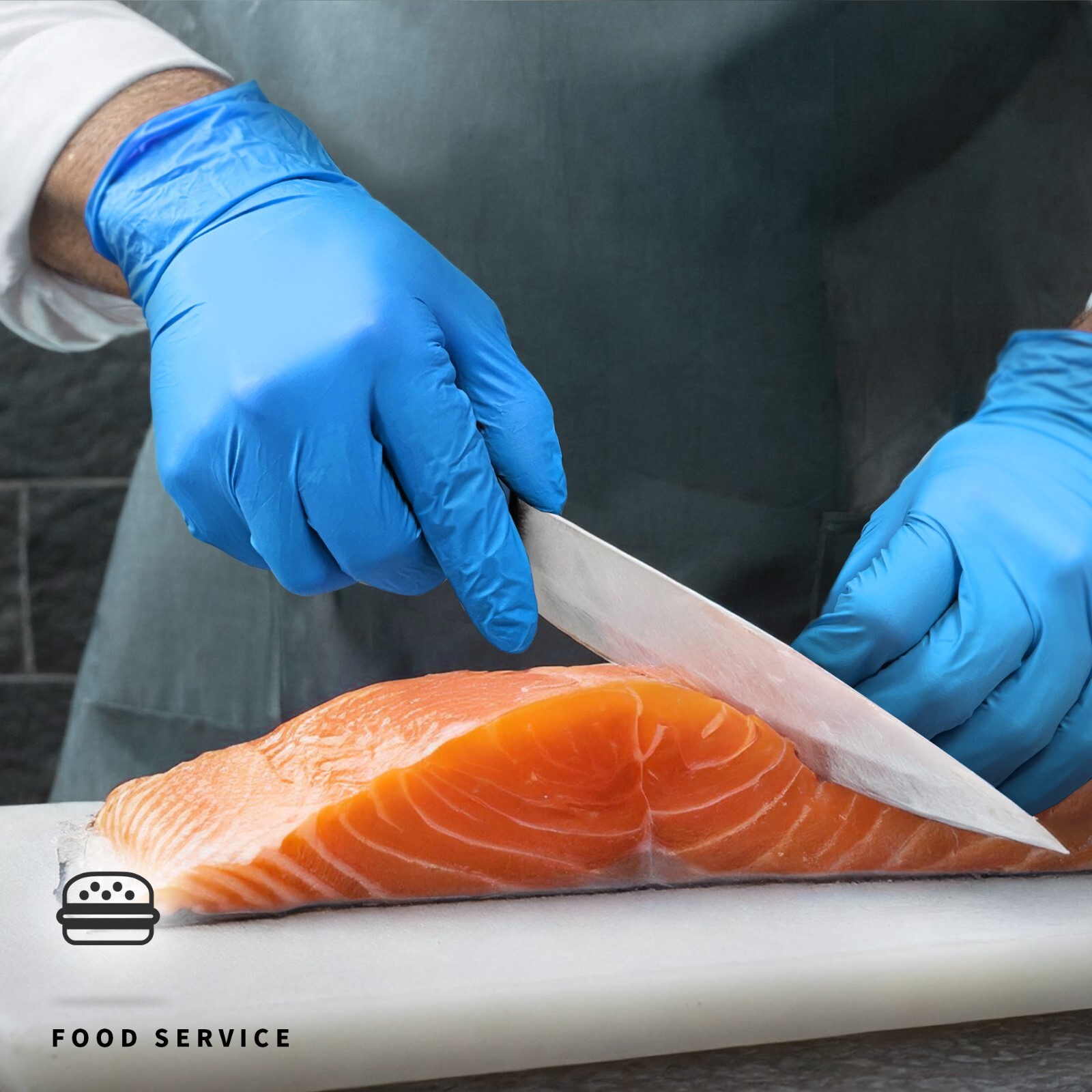4.5Mil Nitrile Disposable Gloves Powder Free Food Safe Cooking Glove 100/1000 Pc