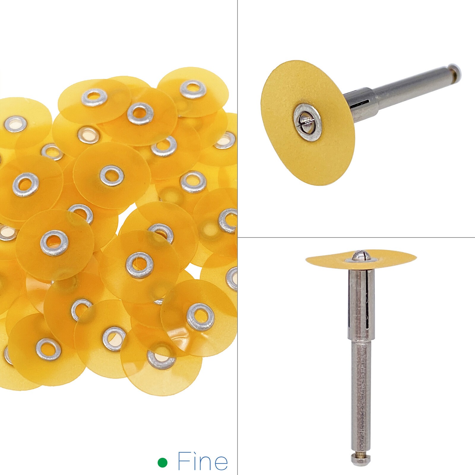 Pack of 50 Sof-Lex soflex Discs DISCS in all sizes 1/2″ 12.7 mm Dental