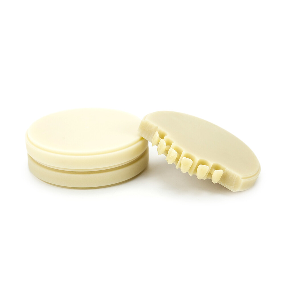 Dental Multilayer Super Hard Pmma Resin Discs Blocks 98X(16-22)mm A1 A2 A3 Color