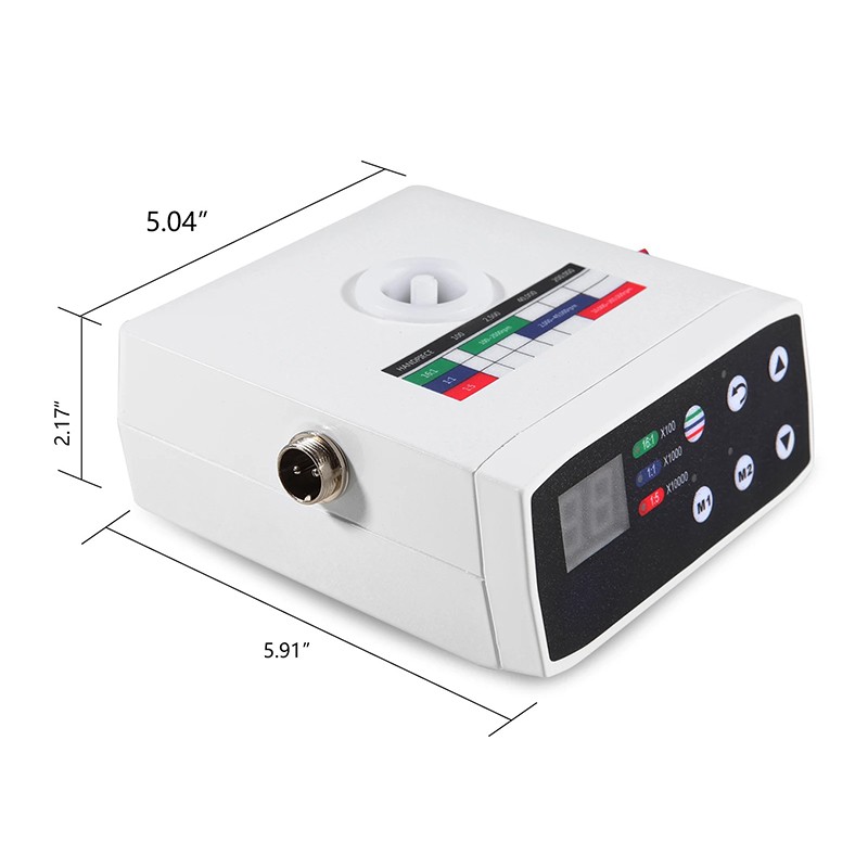 Dental Electric Micromotor Polishing Unit + 40K rpm Motor Handpiece Water Supply