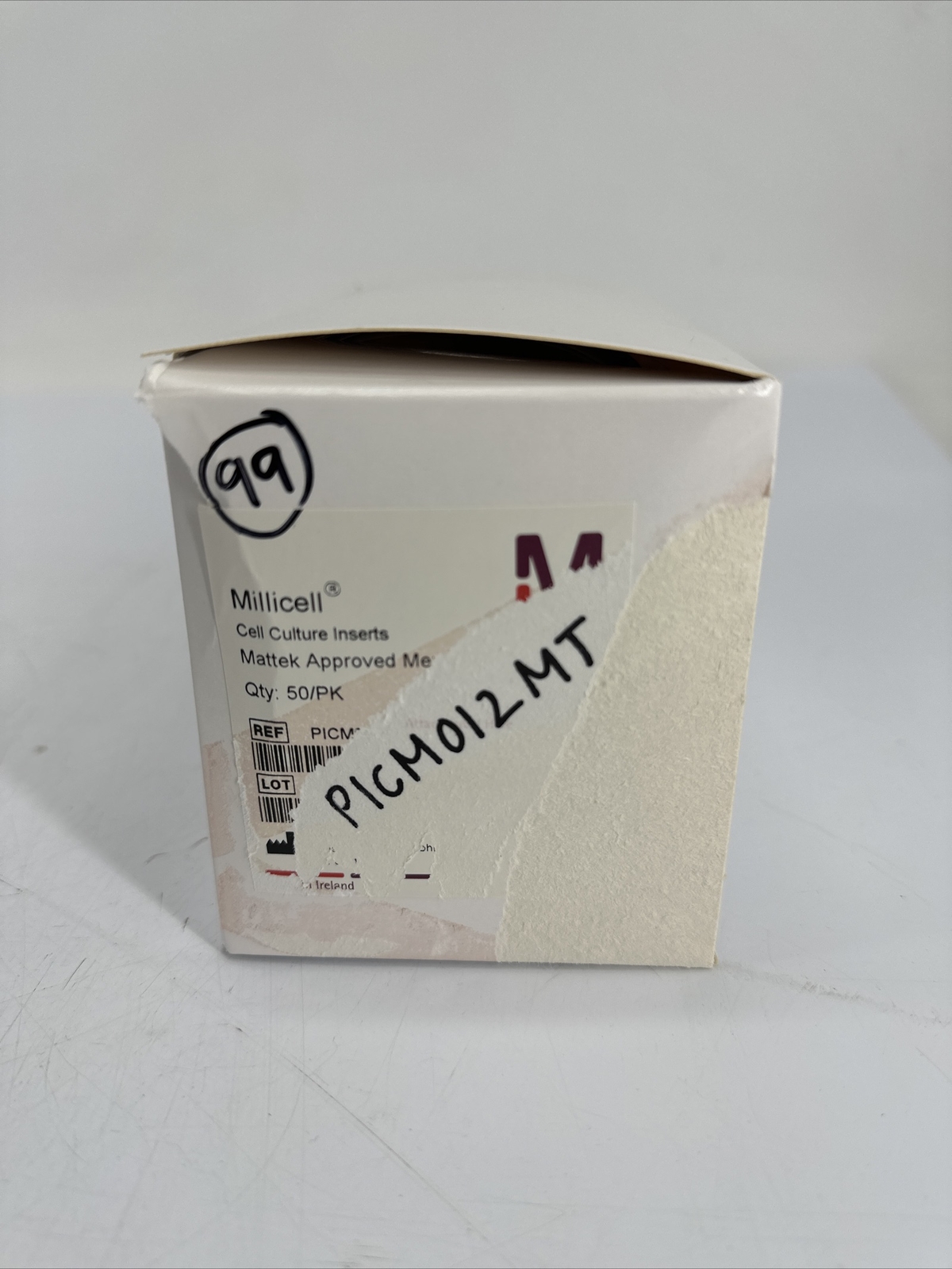 50 PACK Millipore MilliCell PICM012MT PICM01250 Cell Culture Inserts 12mm 0.4 µM