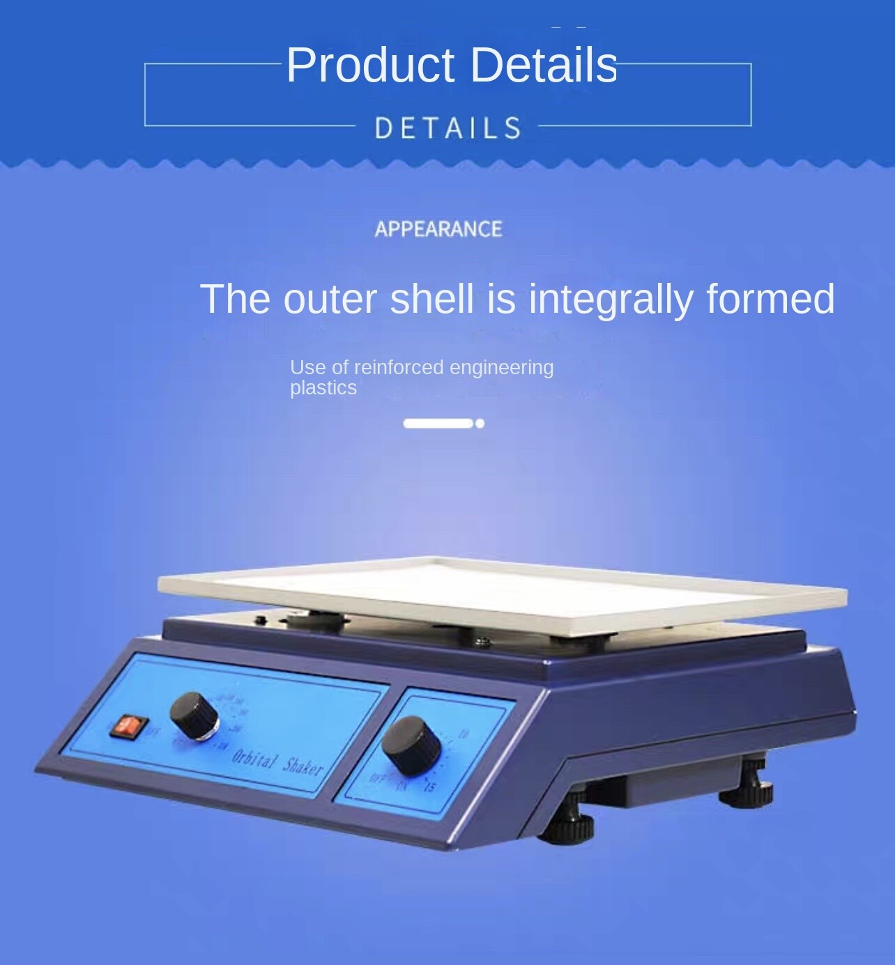 Laboratory Horizontal Shaker PRP Rotary Decolorizing Shaker Oscillator May