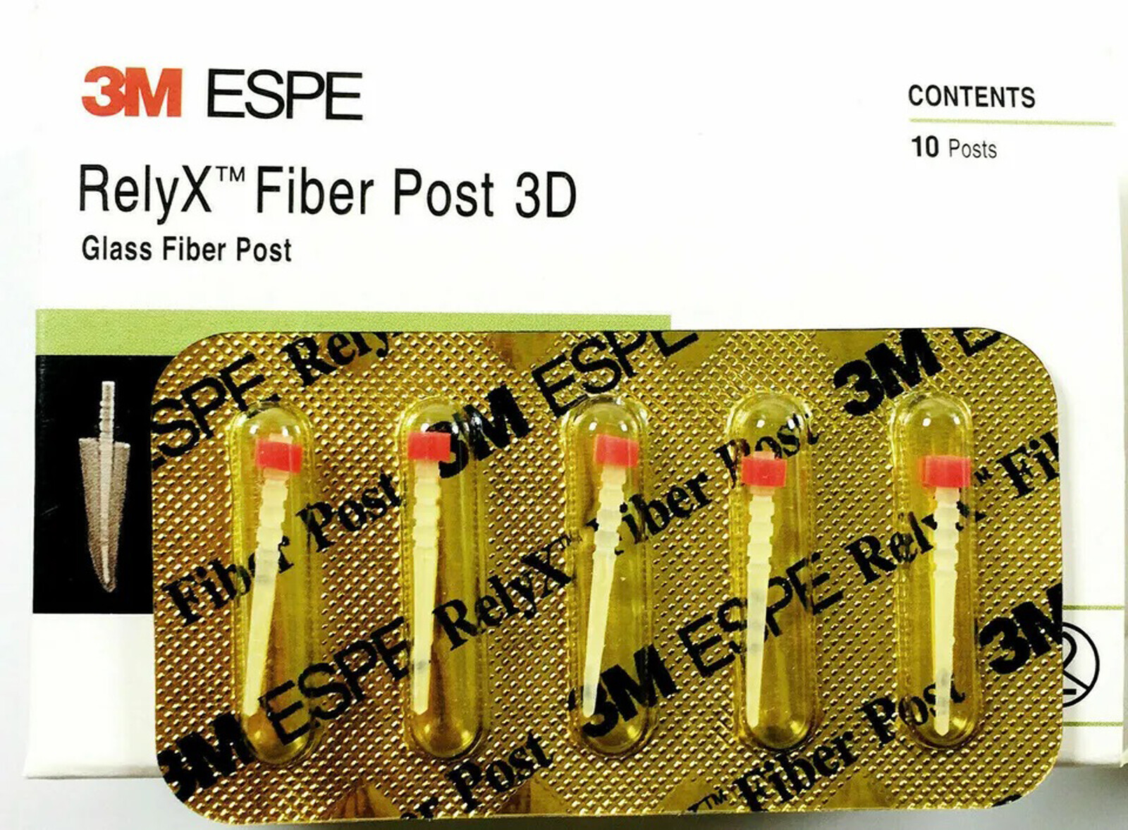 Dental Endodontic Rely X Fiber Post /Post Drills/3D Post 1.1mm 1.3mm 1.6mm 1.9mm