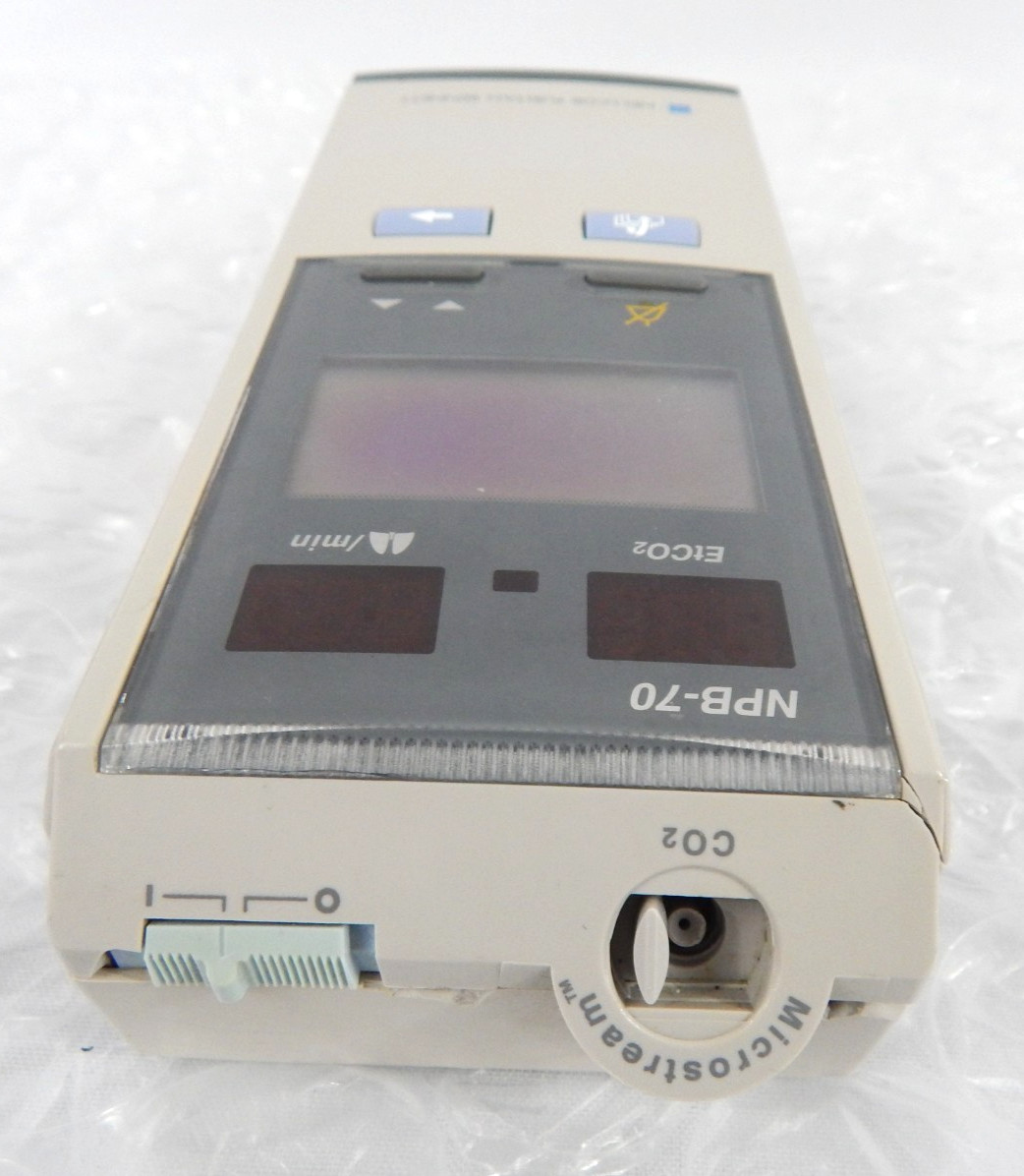 NELLCORE NPB-70 CAPNOGRAPH PATIENT MONITOR S/N 998