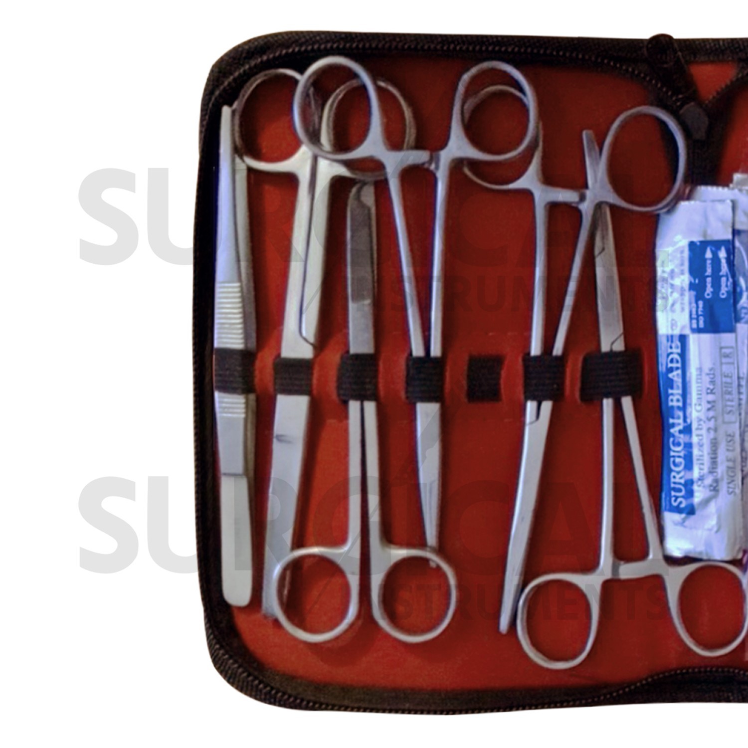 24-Pcs Military Style Surgical Kit US Field Medical Instrument For EMT Doctor