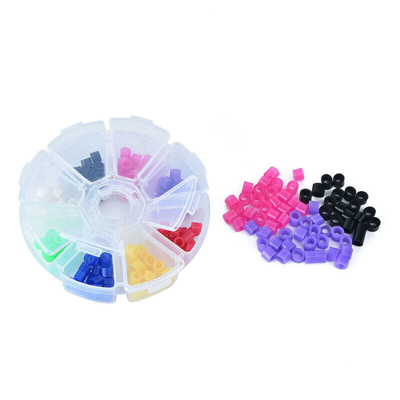 160Pcs/Box Dental Autoclavable Silicone Instrument Code Rings Bands 135ºC Asstd