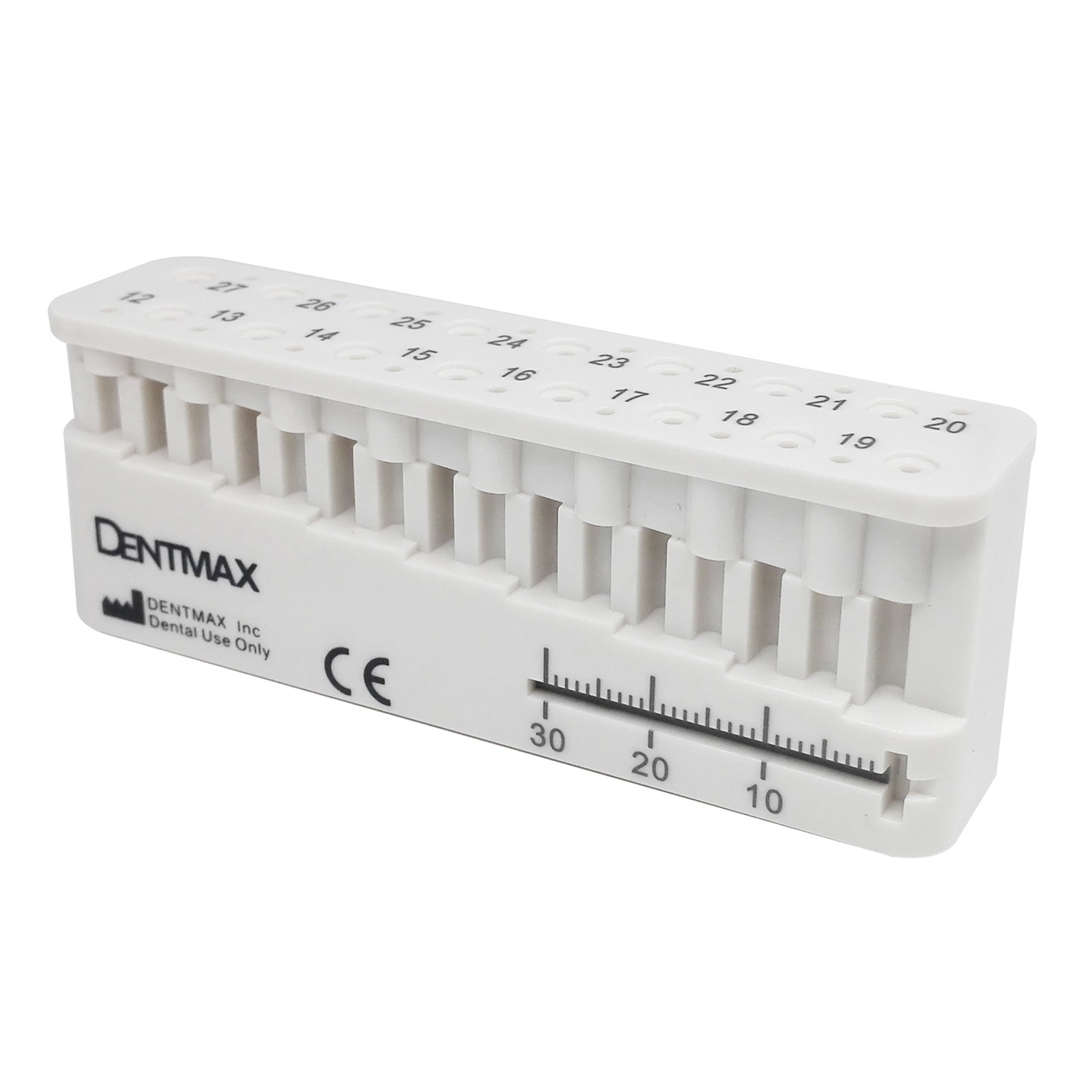 DENTMAX MINI-ENDO-BLOC, Endo Root Canal Measuring Block OEM Dental & Accessories