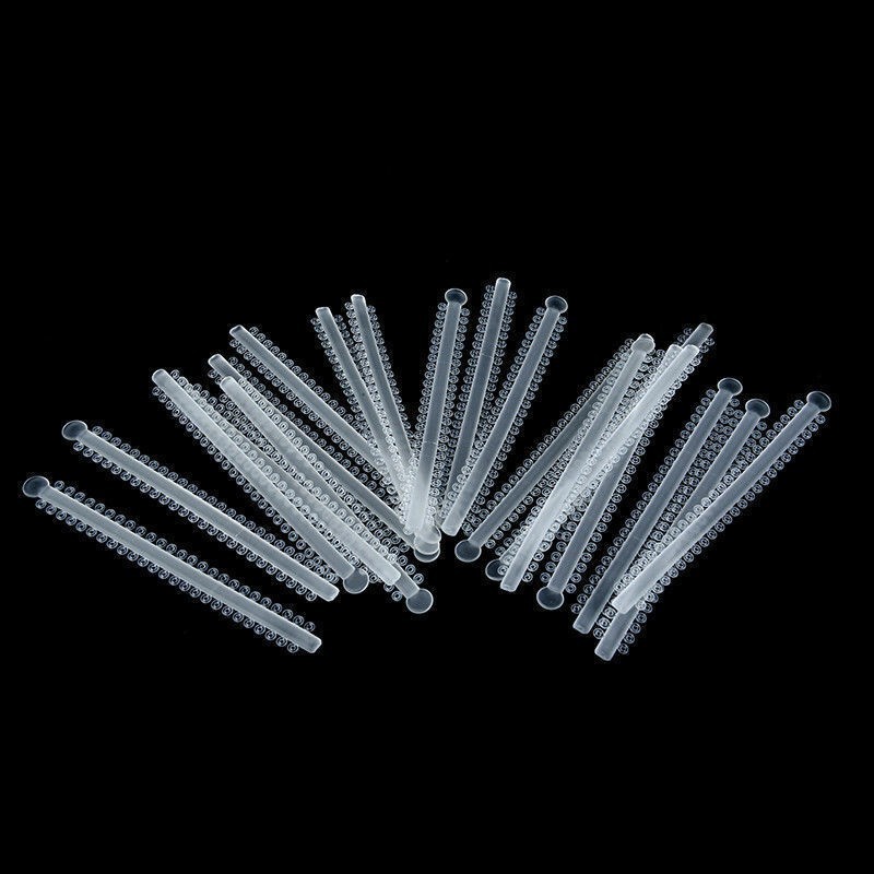 Dental Orthodontic Elastic Ligature Ties Rubber Bands Brace Single/Double Color