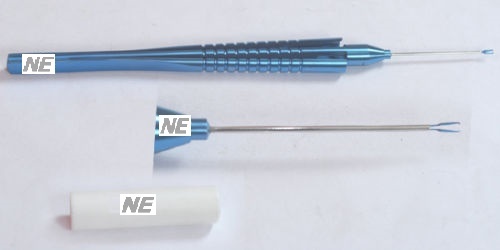 Titanium 23 Gauge Vitreous Vitrectomy ILM Forceps Surgical Ophthalmic Instrument