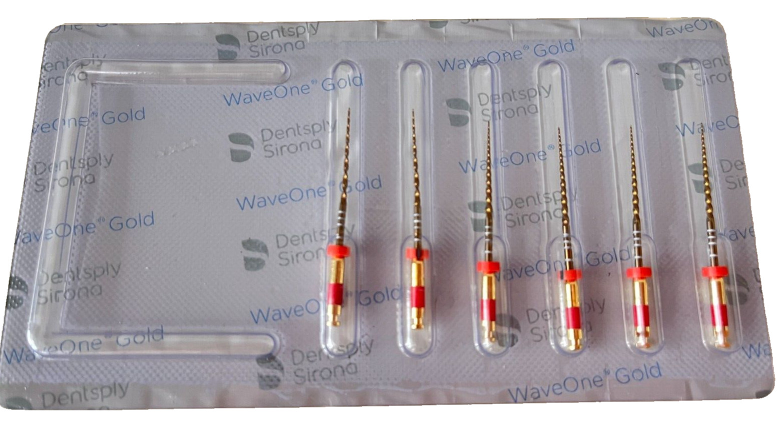 Waveone Gold Wave One Primary 25mm Endodontic File Root Canal Dentsply 6pcs/Pk