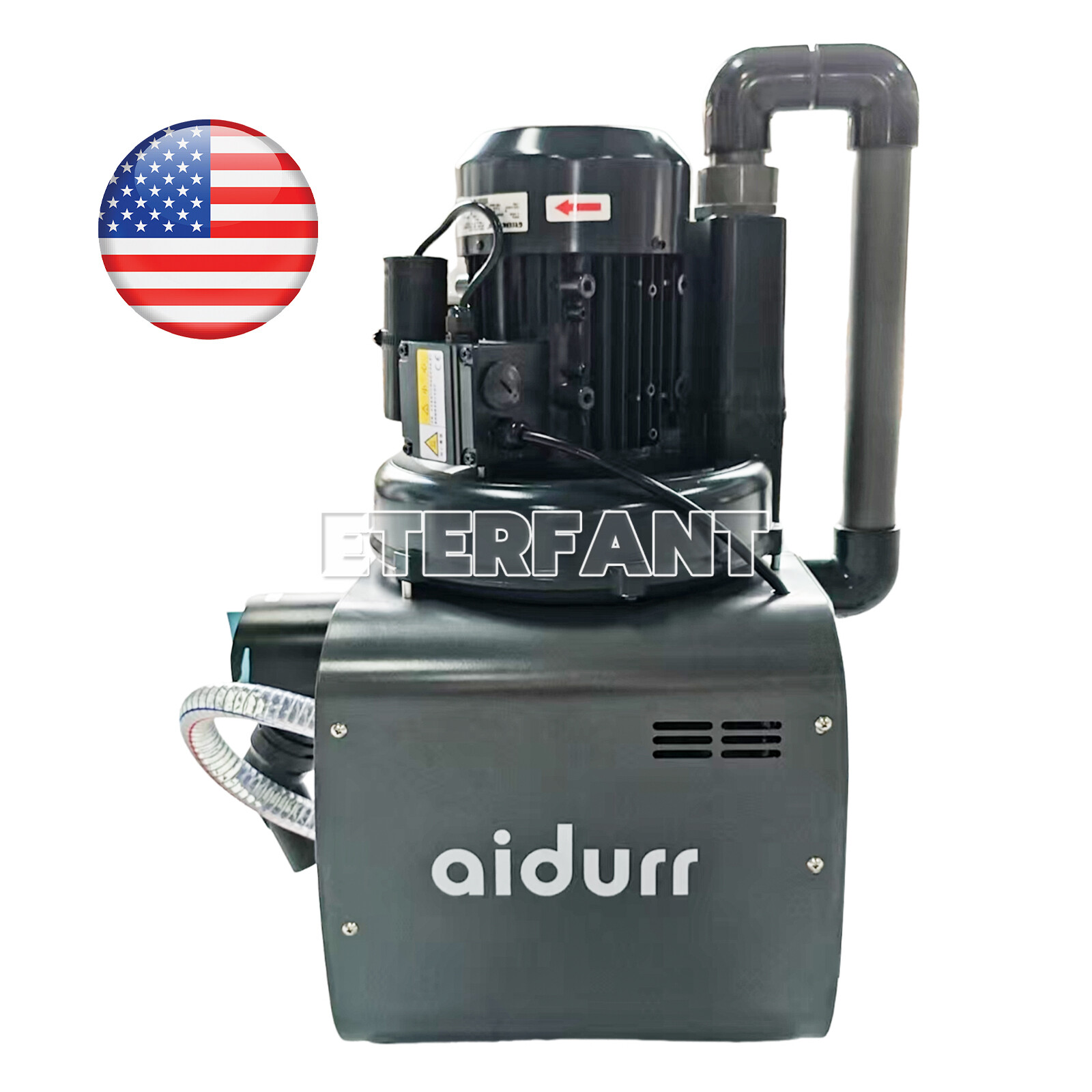 Electric Dental Suction Unit Machine Vacuum System Pump Semi-Dry Type Unit US