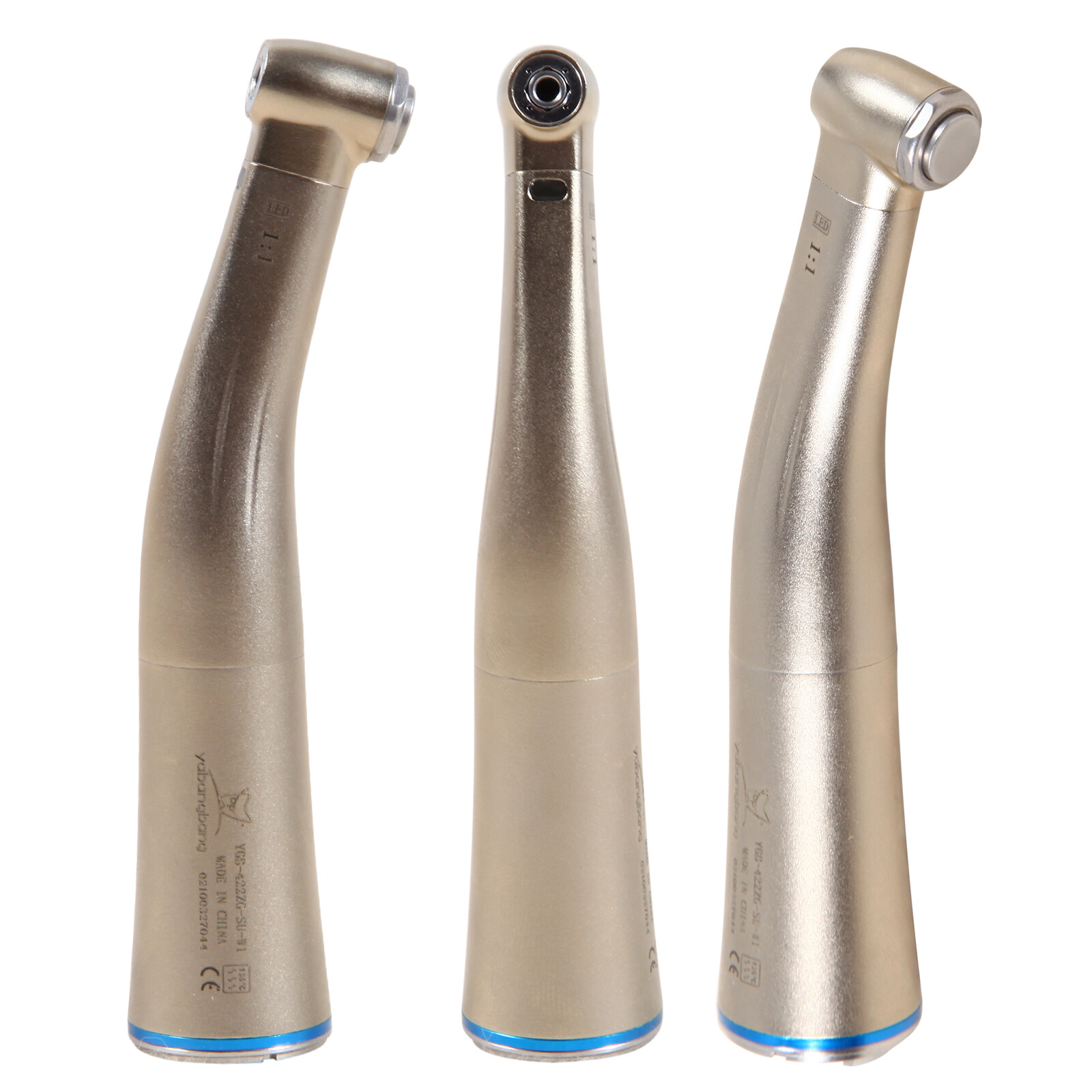 Dental 1:5 1:1 Electric Fiber Optic LED Contra Angle Handpiece Fit NSK/Kavo X95L