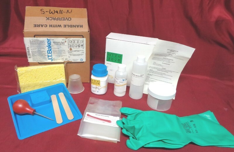 J.T. BAKER ~ MERCURY SPILL ~ CLEAN-UP KIT ~ PART NUMBER 4439-01 ~ NEW IN THE BOX
