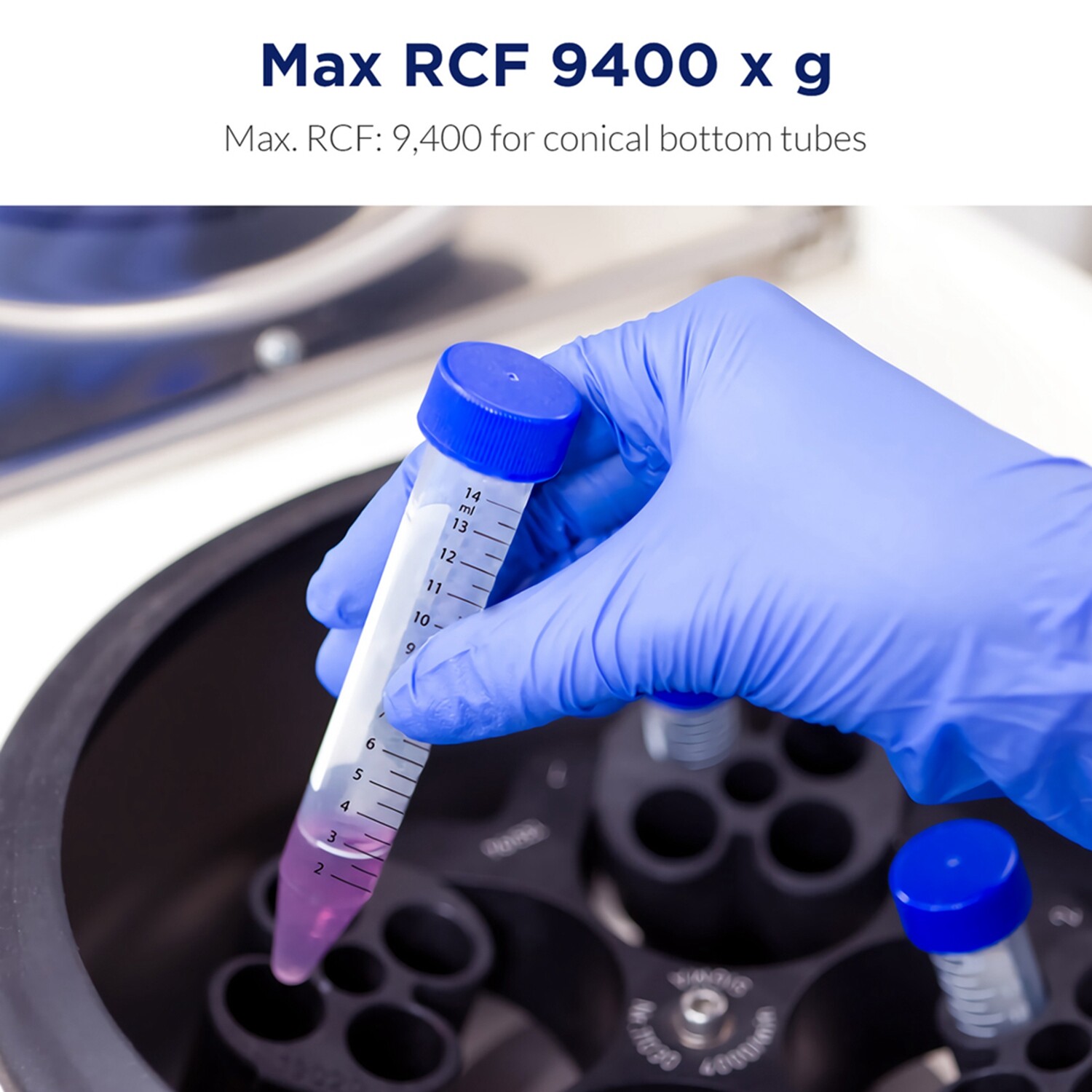 1500ps Polypropylene Centrifuge Tube Conical Bottom Plain, Bulk, Sterile – 15 mL