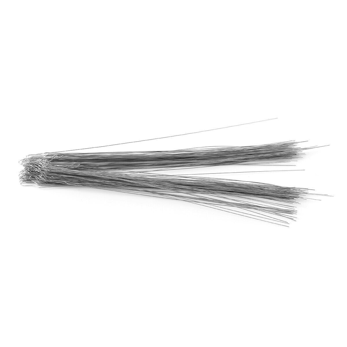 100x Dental Orthodontic Preformed Kobayashi Ligature Wire Tie Long Short Twisted