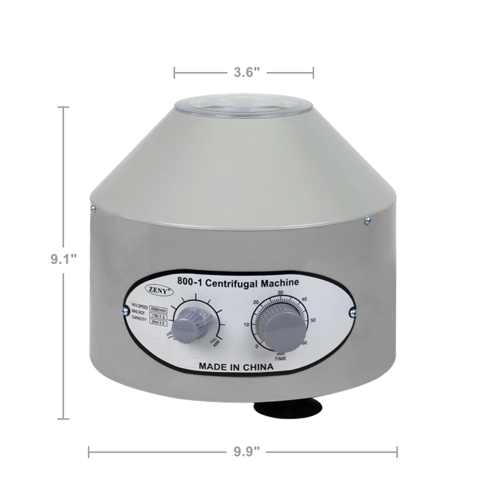 Desktop 800-1 Electric Centrifuge 4000Rpm Laboratory Medical Practice w/ Timer