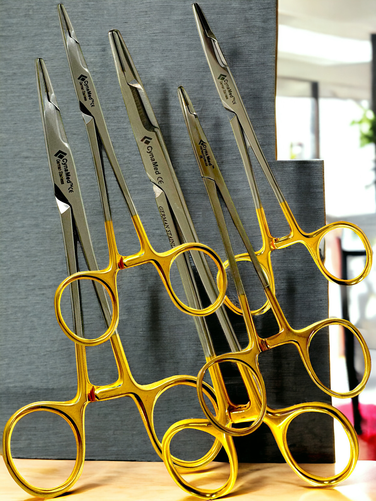Olsen Hegar Needle Holder 5″ To 7.5″ Serrated With Tungsten Carbide Inserts