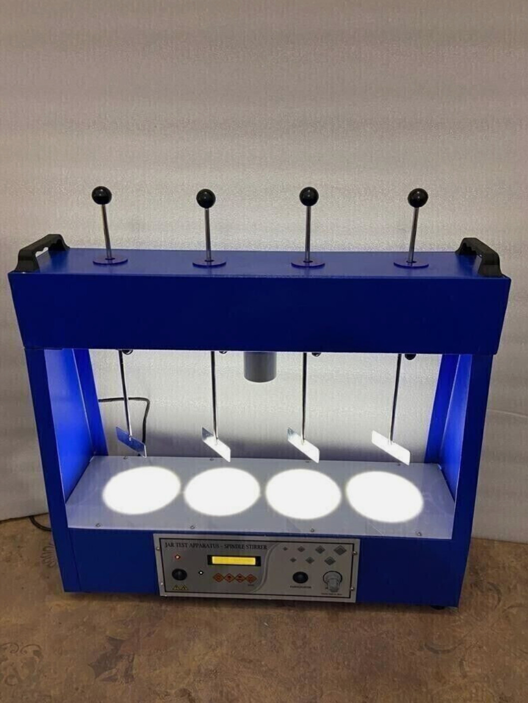 Flocculation Digital Jar Test Apparatus 4 Spindle FREE SHIPPING USA SELLER