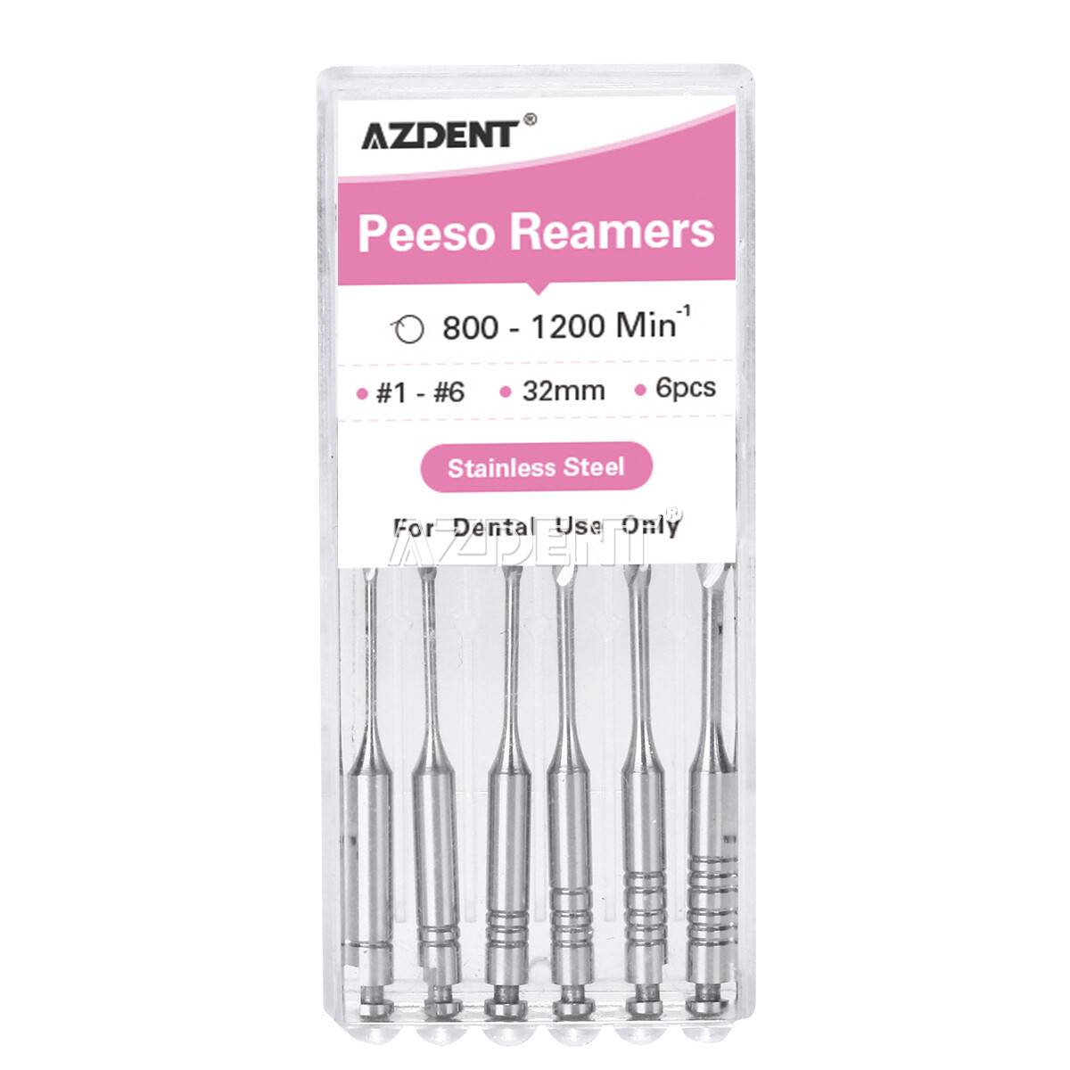 Dental Endo Pesso Reamers Gates Glidden Drills Fresa de conducto radicular #1-6