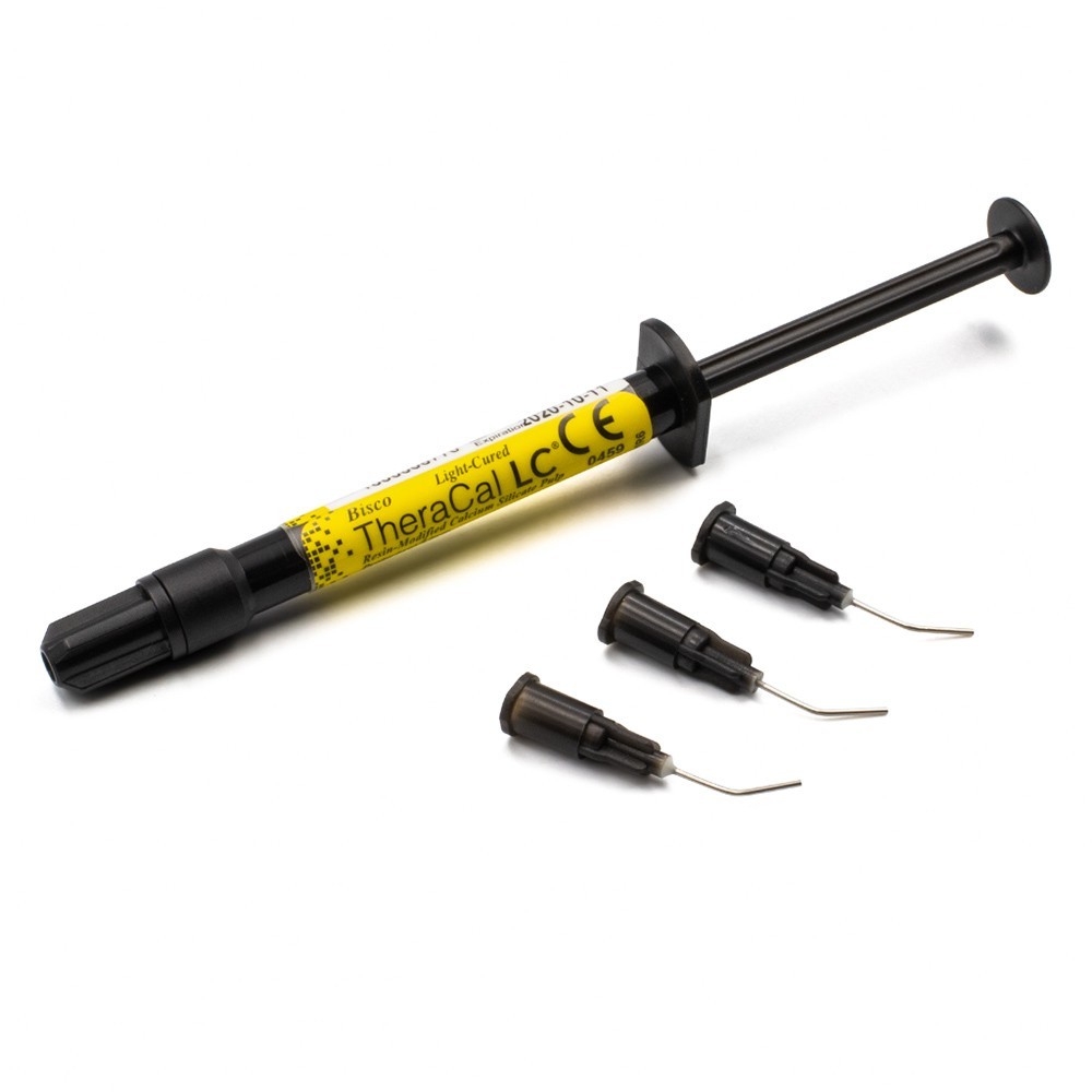 Dental THERACAL LC Light Cure Resin Modified Calcium Silicate Cavity Liner 1gm