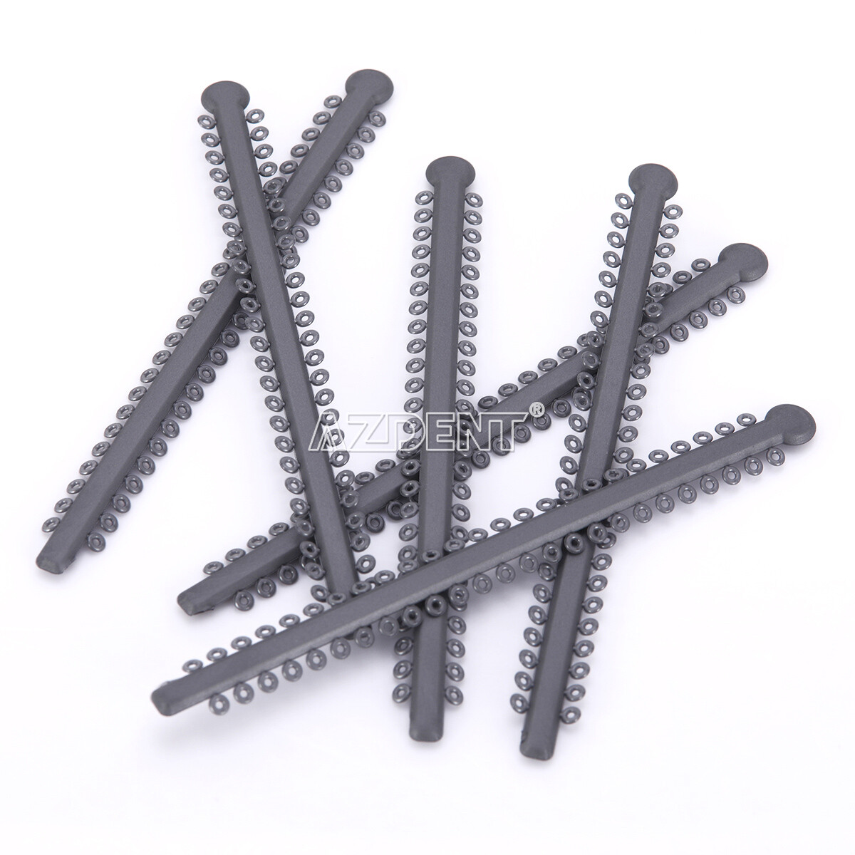 25 Colors AZDENT Dental Orthodontic Ligature Ties Elastic Rubber Bands Bracket