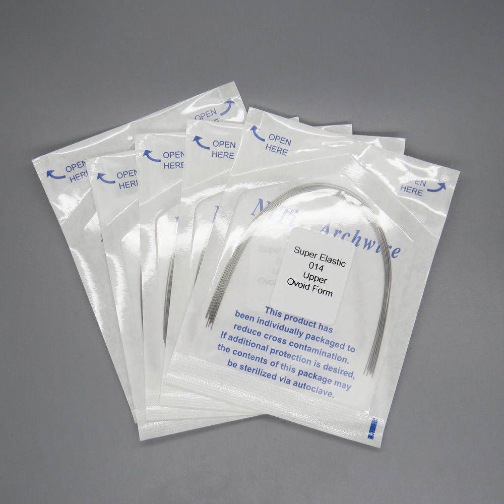 Dental Orthodontic Ligature Ties Elastics Rubber Bands /Round Niti Archwire