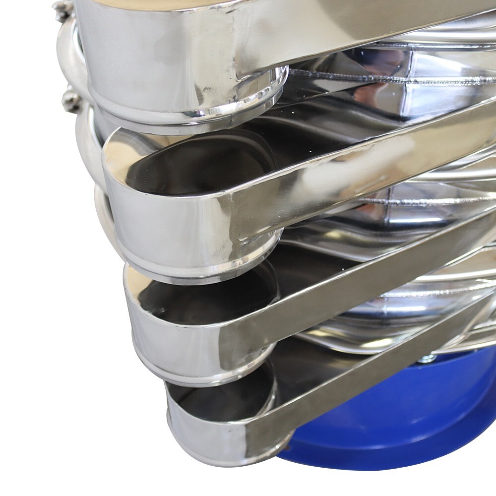 39.3″ Three Layers Vibrating Screen Shaking Machine Vortex Shaker 20+40+100 Mesh