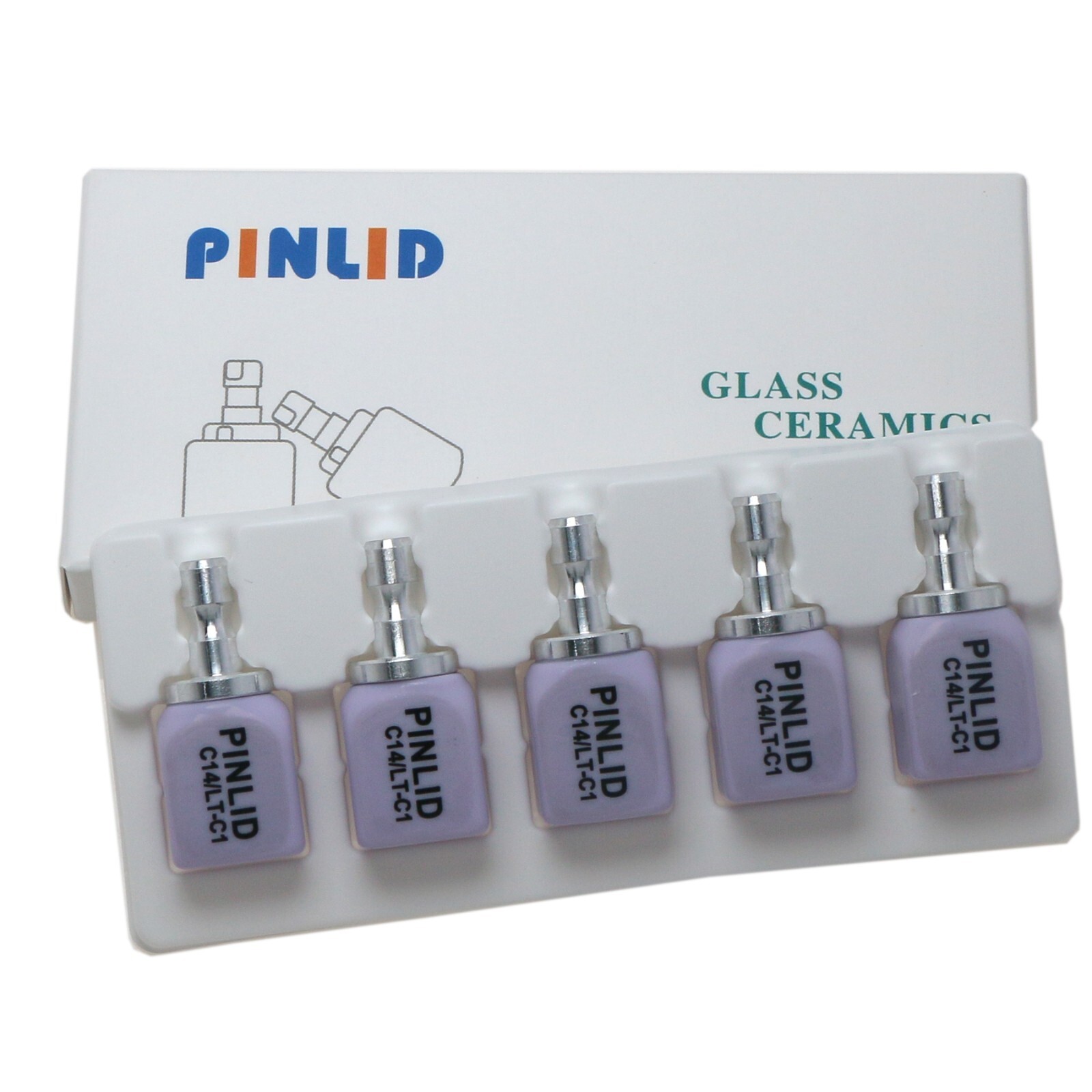 US Dental e.max C14 LT CAD CAM CEREC Block Glass Ceramic Lithium Dislicate Block