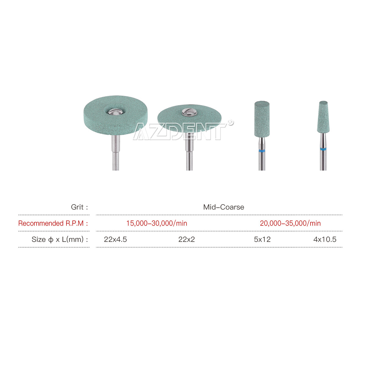 Dental Lab Ceramic Diamond Grinder Polisher HP For Zirconia&Porcelain Polishing