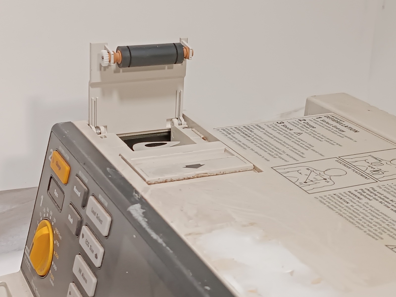 Hewlett Packard M1722A CodeMaster XL+ Defib/Monitor Station, As Shown