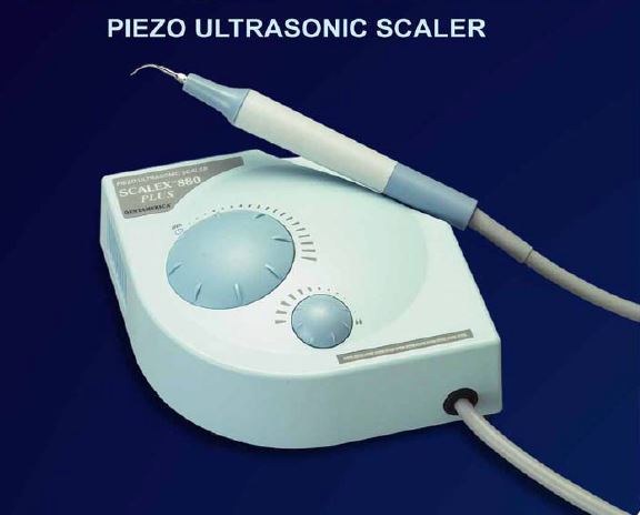 Scalex Piezo Ultrasonic Scaler Dentamerica 880P + 3 Tips Dental,Vet –