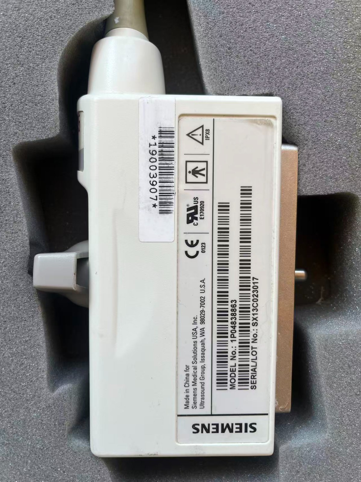 Siemens VFX13-5 Linear Array Multi-D Ultrasound Probe 1P04838863 /SX13C023017